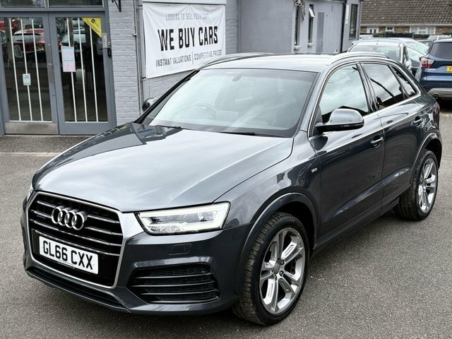 Audi Q3 2.0 Tdi S Line Plus Suv S Tronic Quattr Grey #3
