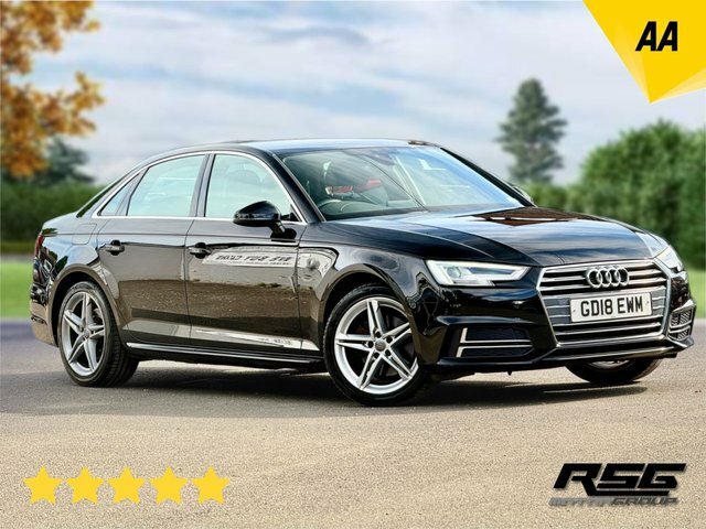 Audi A4 1.4 Tfsi S Line Saloon Euro 6 S Black