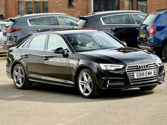 Audi A4 1.4 Tfsi S Line Saloon Euro 6 S Black #2
