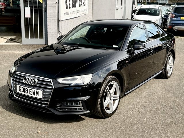 Audi A4 1.4 Tfsi S Line Saloon Euro 6 S Black #3