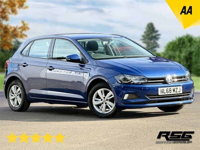 Volkswagen Polo 1.0 Se Hatchback Euro 6 S S 6 Blue