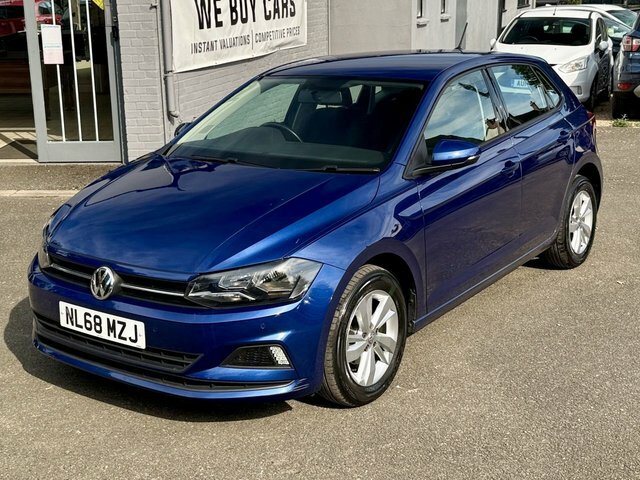 Volkswagen Polo 1.0 Se Hatchback Euro 6 S S 6 Blue #3