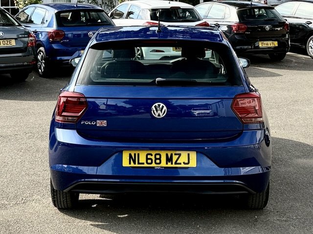 Volkswagen Polo 1.0 Se Hatchback Euro 6 S S 6 Blue #5