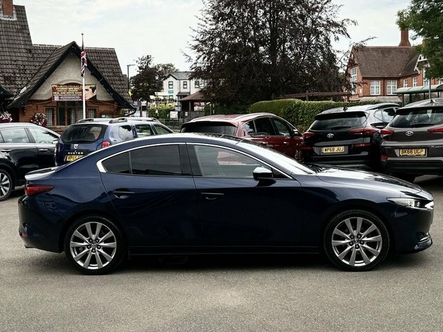 Mazda 3 2.0 E-skyactiv-x Mhev Sport Lux Saloon Blue #6