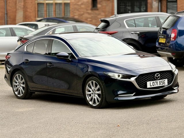 Mazda 3 2.0 E-skyactiv-x Mhev Sport Lux Saloon Blue #2