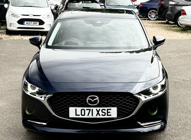 Mazda 3 2.0 E-skyactiv-x Mhev Sport Lux Saloon Blue #4