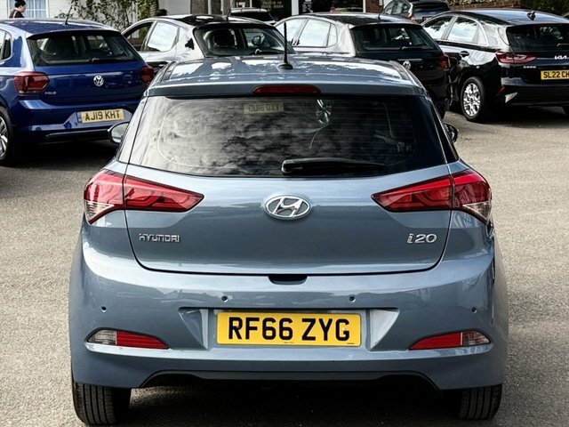 Hyundai I20 1.2 Se Hatchback Euro 6 84 Ps Blue #5