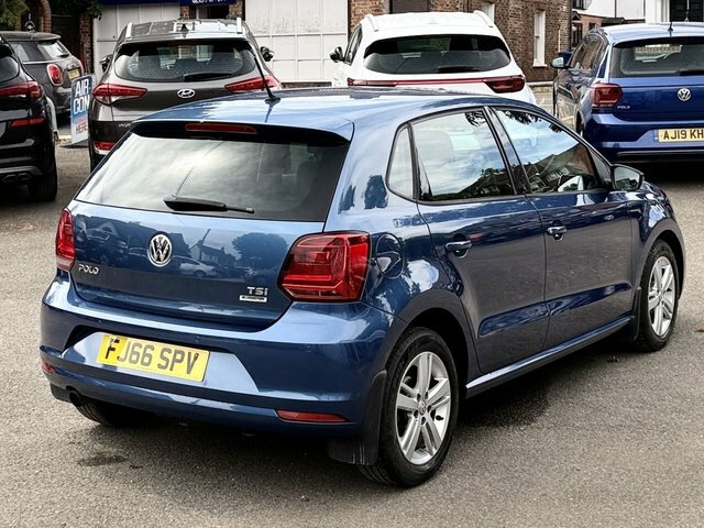 Volkswagen Polo 1.0 Bluemotion Tech Match Euro 6 S S White #8