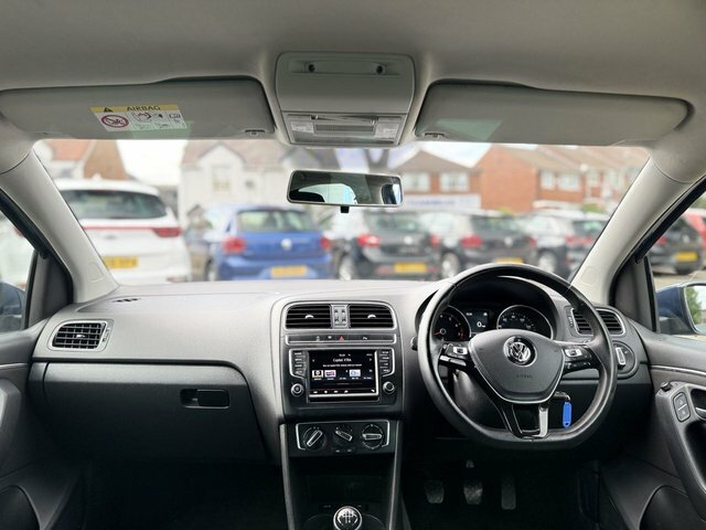 Volkswagen Polo 1.0 Bluemotion Tech Match Euro 6 S S White #46