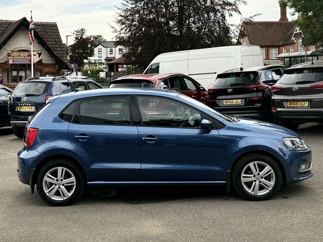 Volkswagen Polo 1.2 Tsi Bluemotion Tech Match Hatchback Blue #6