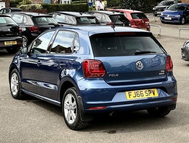 Volkswagen Polo 1.0 Bluemotion Tech Match Euro 6 S S White #9