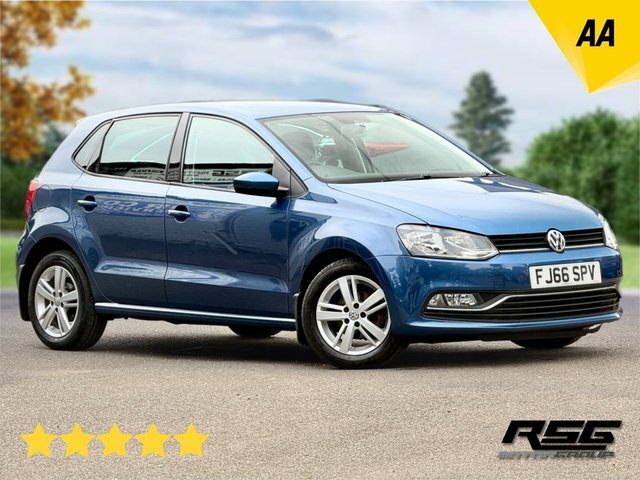 Volkswagen Polo 1.2 Tsi Bluemotion Tech Match Hatchback Blue