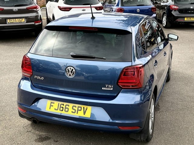 Volkswagen Polo 1.0 Bluemotion Tech Match Euro 6 S S White #28