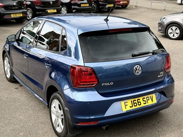 Volkswagen Polo 1.0 Bluemotion Tech Match Euro 6 S S White #27