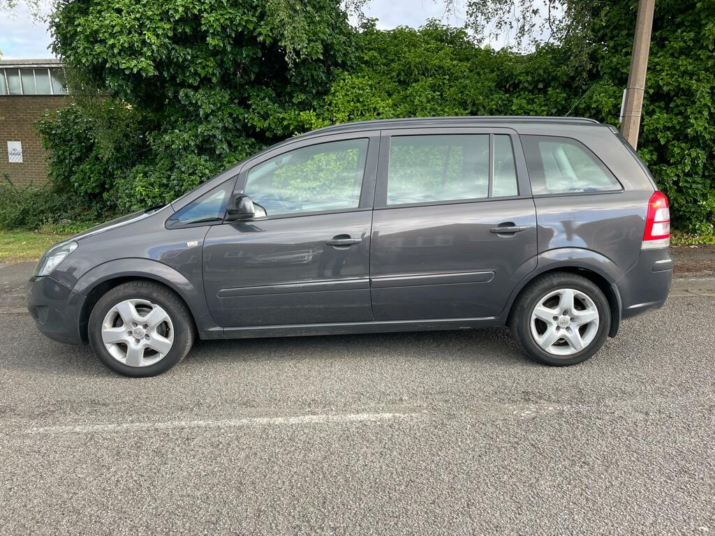 Vauxhall Zafira 1.6 16V Exclusiv Euro 5 MF13TFE Grey #6