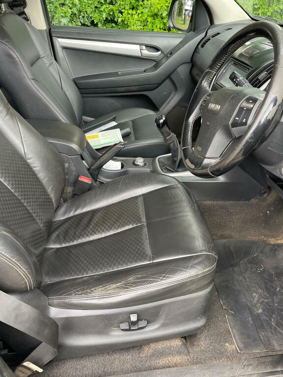 Isuzu D-Max 2.5 Td Eiger Double Cab Pickup 4X4 White #10