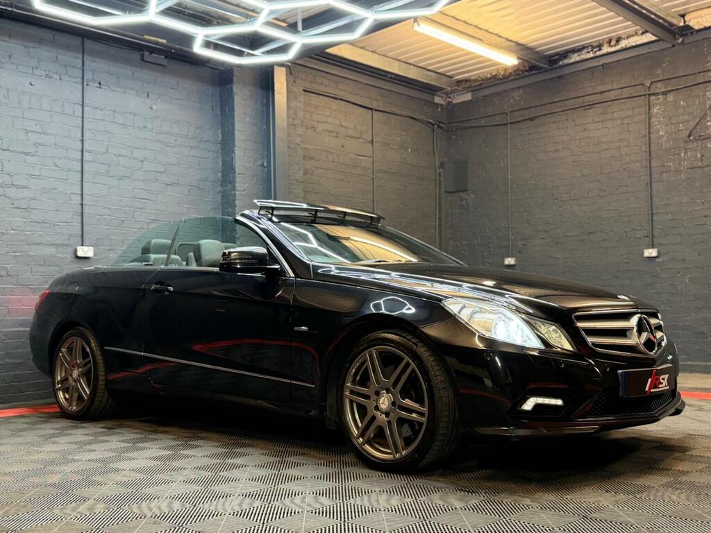 Mercedes-Benz E Class 2.1 E250 Cdi Blueefficiency Sport Cabriolet G-tron Black #4