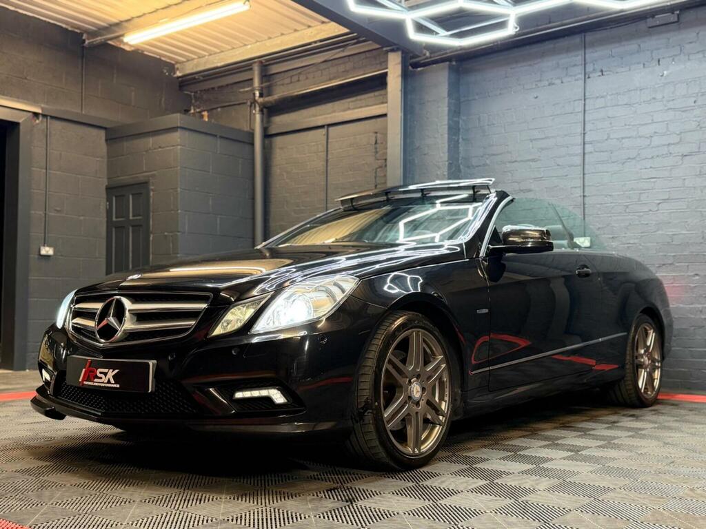 Mercedes-Benz E Class 2.1 E250 Cdi Blueefficiency Sport Cabriolet G-tron Black #6