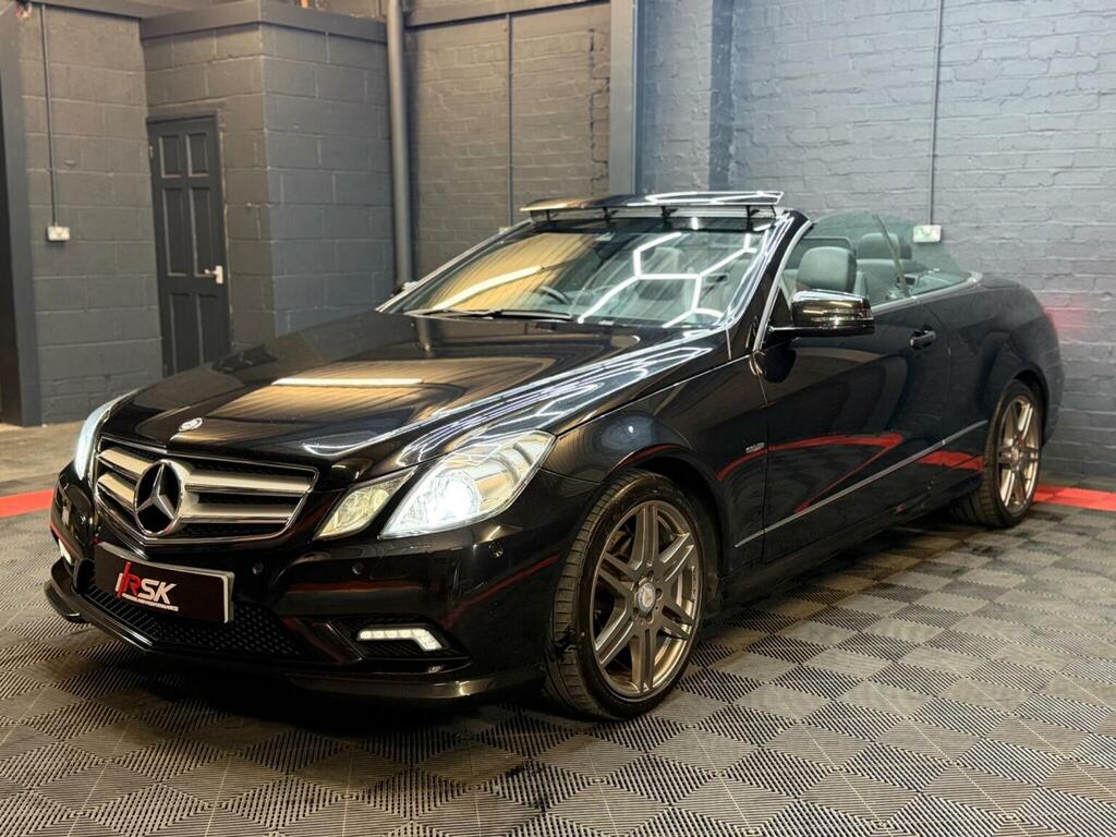 Mercedes-Benz E Class 2.1 E250 Cdi Blueefficiency Sport Cabriolet G-tron Black #5