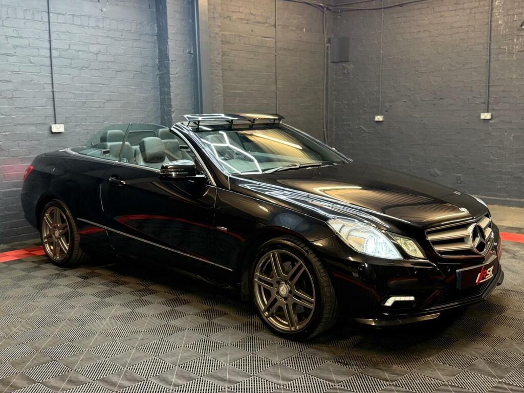 Mercedes-Benz E Class 2.1 E250 Cdi Blueefficiency Sport Cabriolet G-tron Black #3