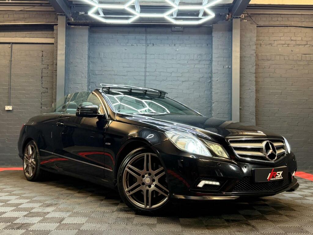 Mercedes-Benz E Class 2.1 E250 Cdi Blueefficiency Sport Cabriolet G-tron Black #2
