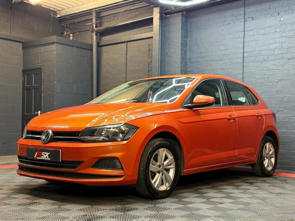 Volkswagen Polo Hatchback 1.0 Tsi Se Euro 6 Ss 201818 KE18OXD Orange #3
