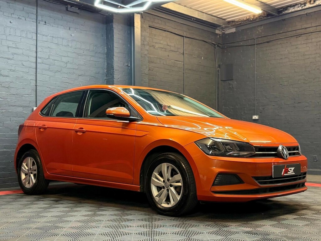 Volkswagen Polo Hatchback 1.0 Tsi Se Euro 6 Ss 201818 KE18OXD Orange #6