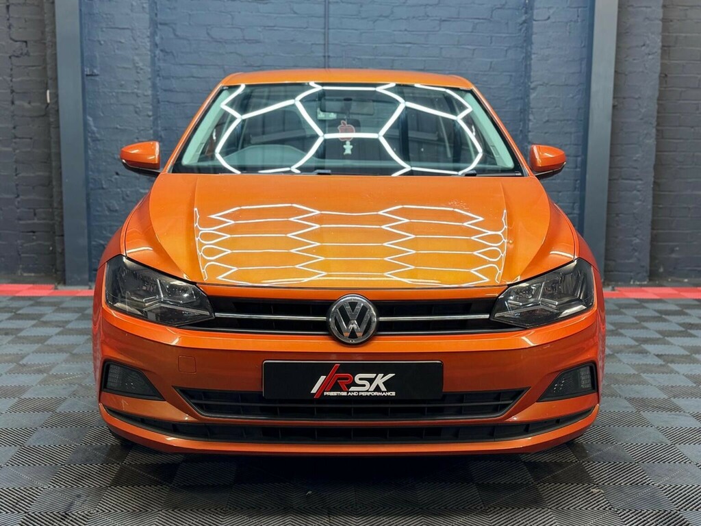 Volkswagen Polo Hatchback 1.0 Tsi Se Euro 6 Ss 201818 KE18OXD Orange #4