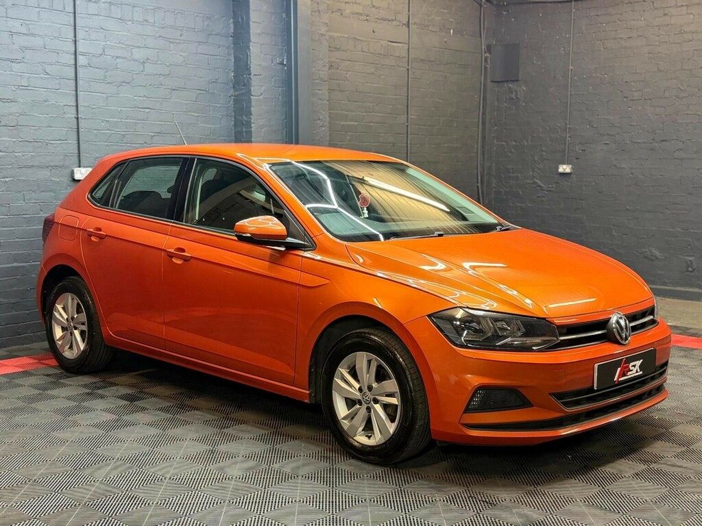 Volkswagen Polo Hatchback 1.0 Tsi Se Euro 6 Ss 201818 KE18OXD Orange #5