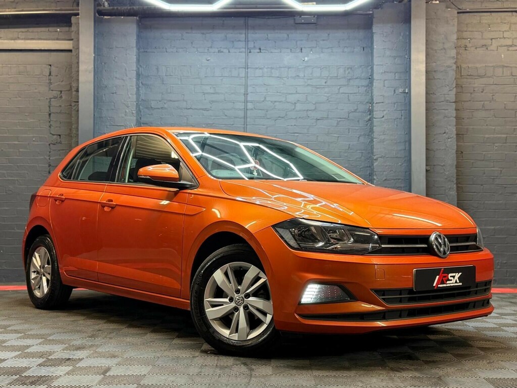 Volkswagen Polo Hatchback 1.0 Tsi Se Euro 6 Ss 201818 KE18OXD Orange #2