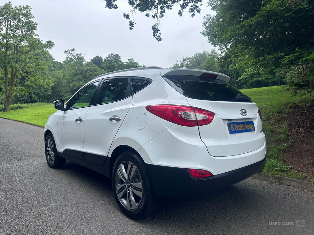 Hyundai Ix35 1.7 Crdi Blue Drive Premium Leather 2Wd White #6