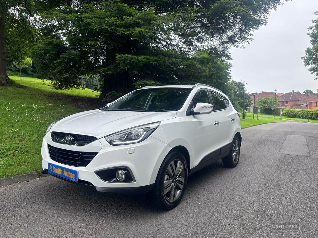 Hyundai Ix35 1.7 Crdi Blue Drive Premium Leather 2Wd White #4