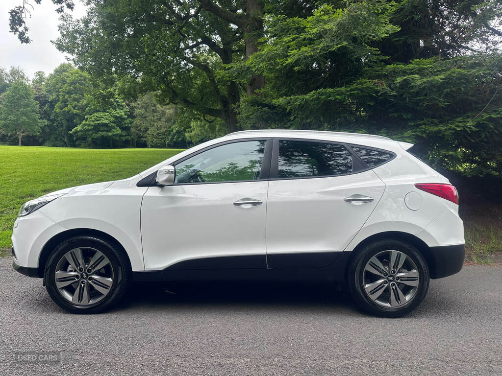 Hyundai Ix35 1.7 Crdi Blue Drive Premium Leather 2Wd White #5