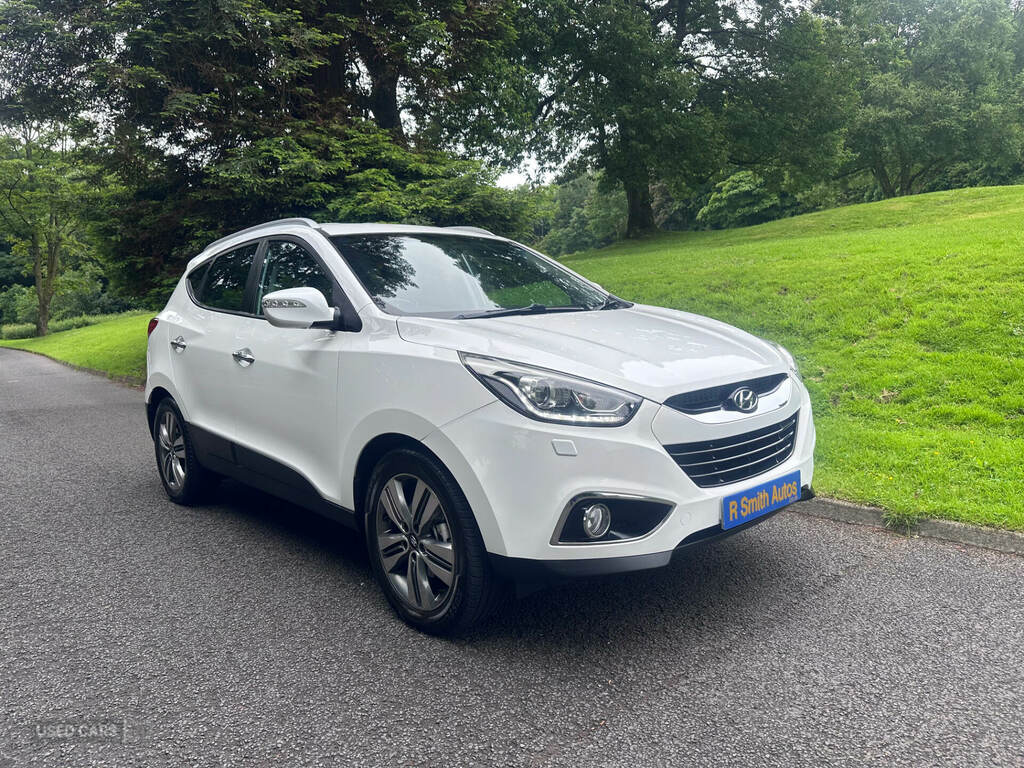 Hyundai Ix35 1.7 Crdi Blue Drive Premium Leather 2Wd White