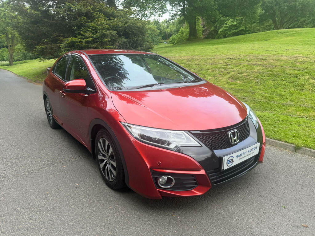 Honda Civic 1.6 I-dtec Se Plus Nav Red