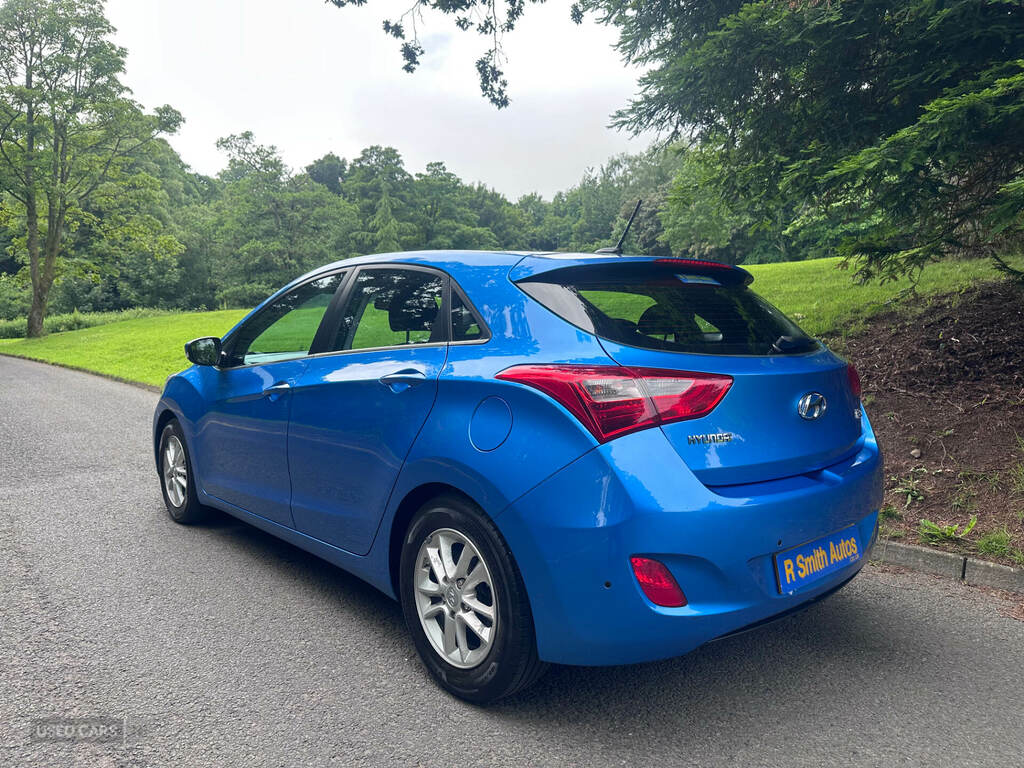 Hyundai I30 1.6 Crdi Blue Drive Se Nav EF66NDD Blue #6