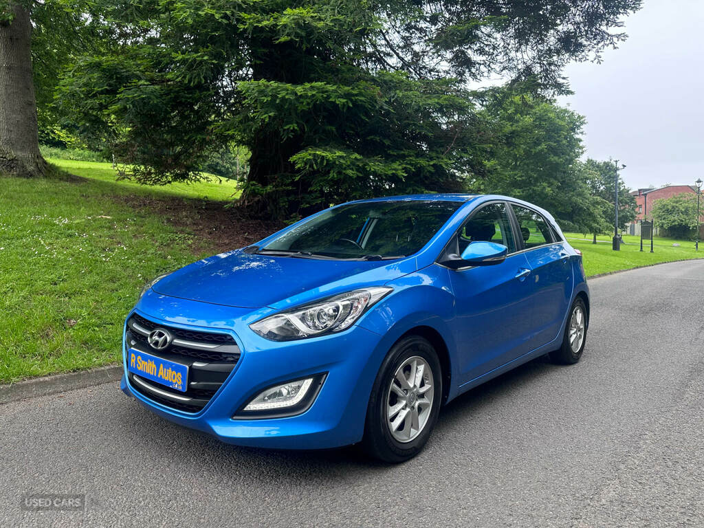 Hyundai I30 1.6 Crdi Blue Drive Se Nav EF66NDD Blue #4