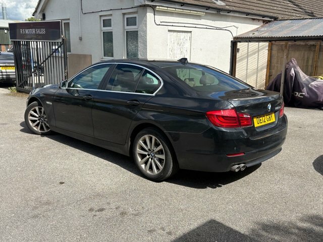BMW 5 Series 520D Se Saloon Black #4
