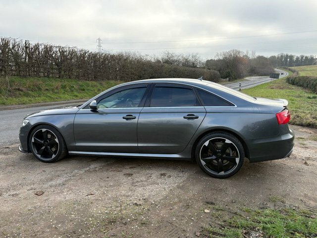 Audi A6 Saloon Saloon 2.0 Tdi S Line Multitronic Euro 5 Ss Silver #13