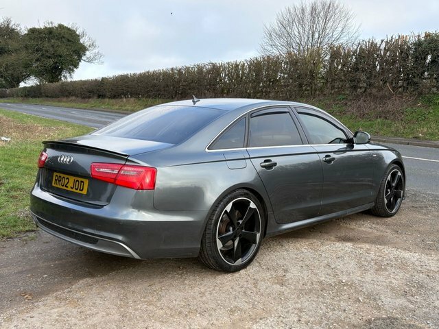 Audi A6 Saloon Saloon 2.0 Tdi S Line Multitronic Euro 5 Ss Silver #7