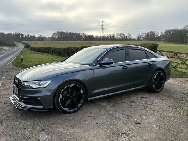 Audi A6 Saloon Saloon 2.0 Tdi S Line Multitronic Euro 5 Ss Silver #16