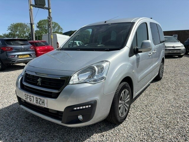 Peugeot Partner Tepee 1.6 Bluehdi 100 Active Etg Silver #3