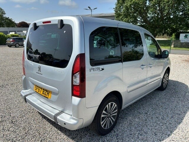 Peugeot Partner Tepee 1.6 Bluehdi 100 Active Etg Silver #6