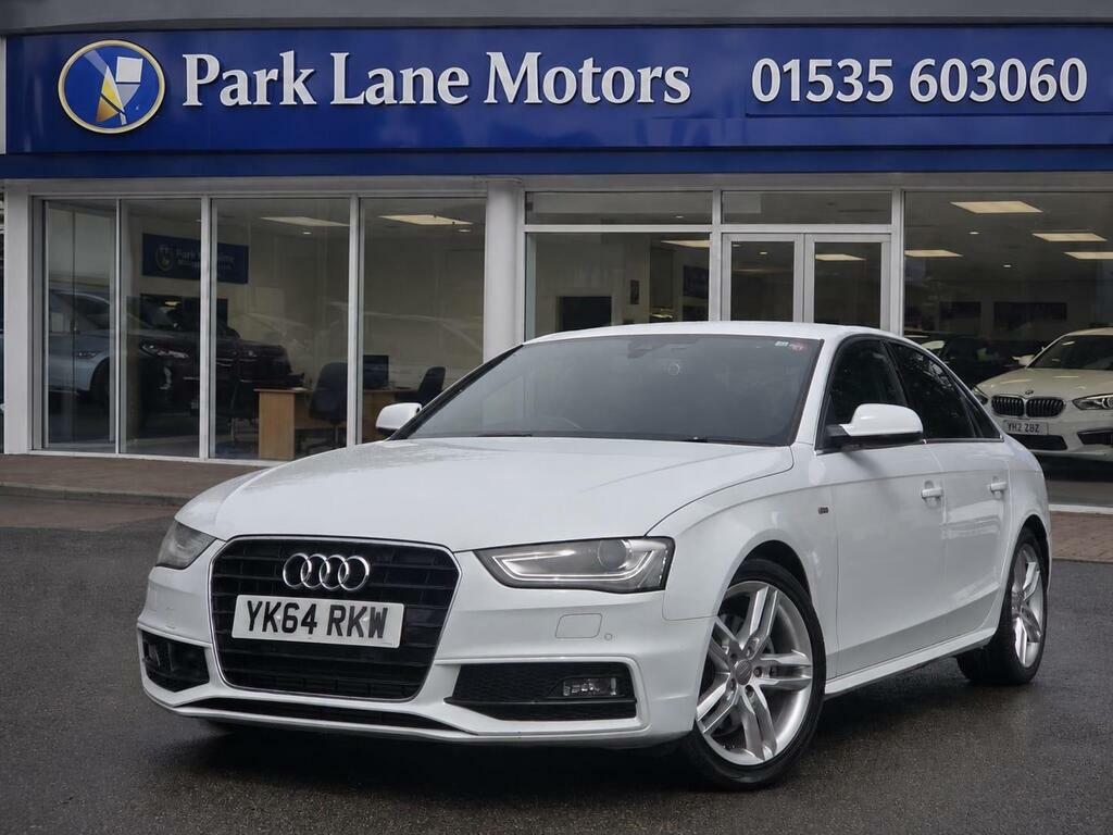 Audi A4 2.0 Tfsi S Line Saloon White #2