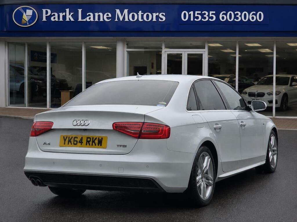 Audi A4 2.0 Tfsi S Line Saloon White #4