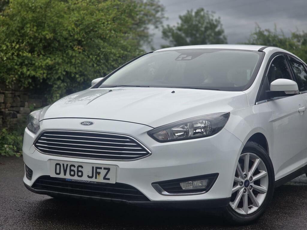 Ford Focus 1.0T Ecoboost Titanium Euro 6 S S OV66JFZ White #6