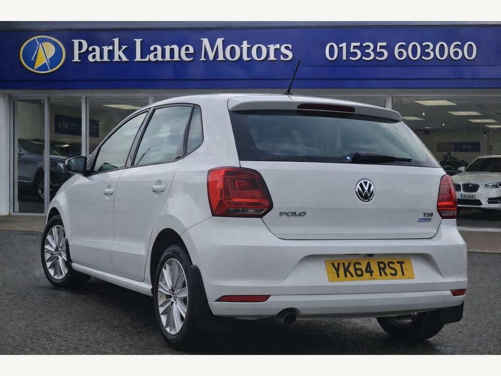Volkswagen Polo 1.2 Tsi Bluemotion Tech Se Hatchback YK64RST White #4