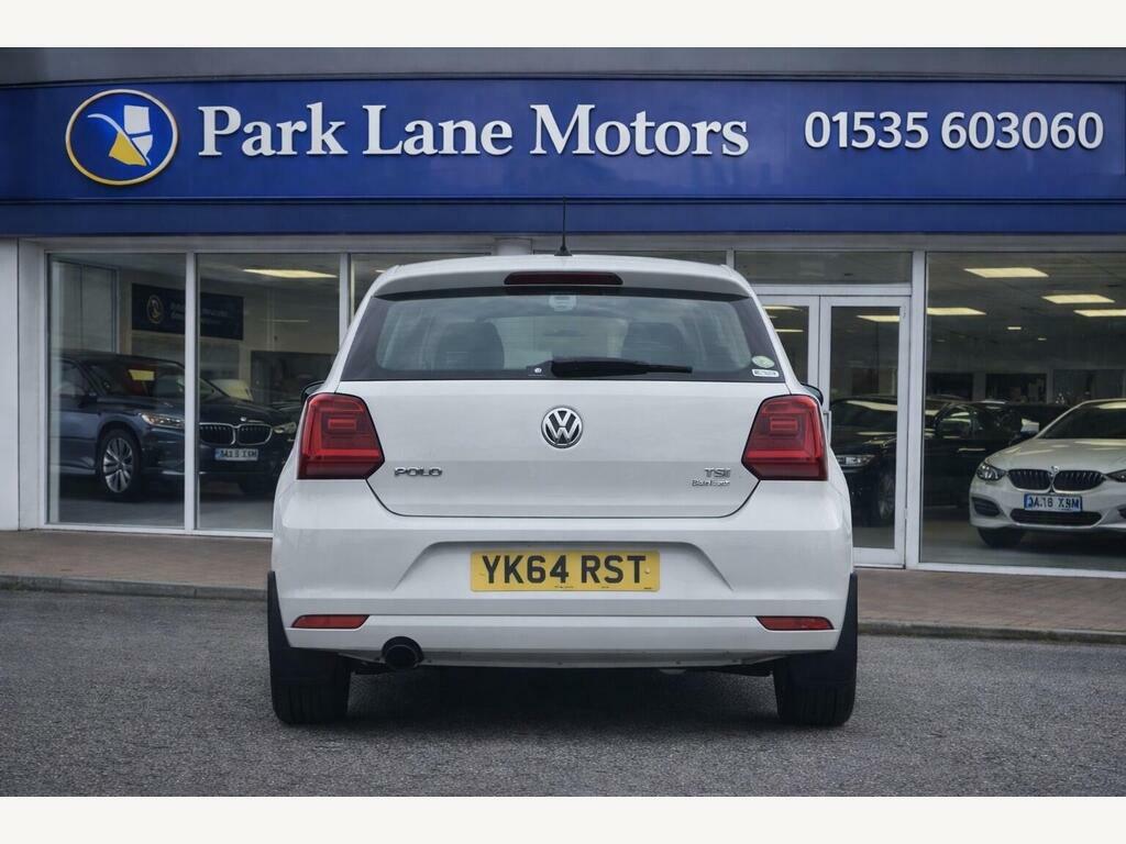 Volkswagen Polo 1.2 Tsi Bluemotion Tech Se Hatchback YK64RST White #6
