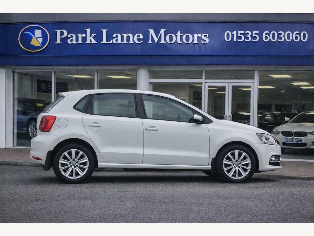 Volkswagen Polo 1.2 Tsi Bluemotion Tech Se Hatchback YK64RST White #2