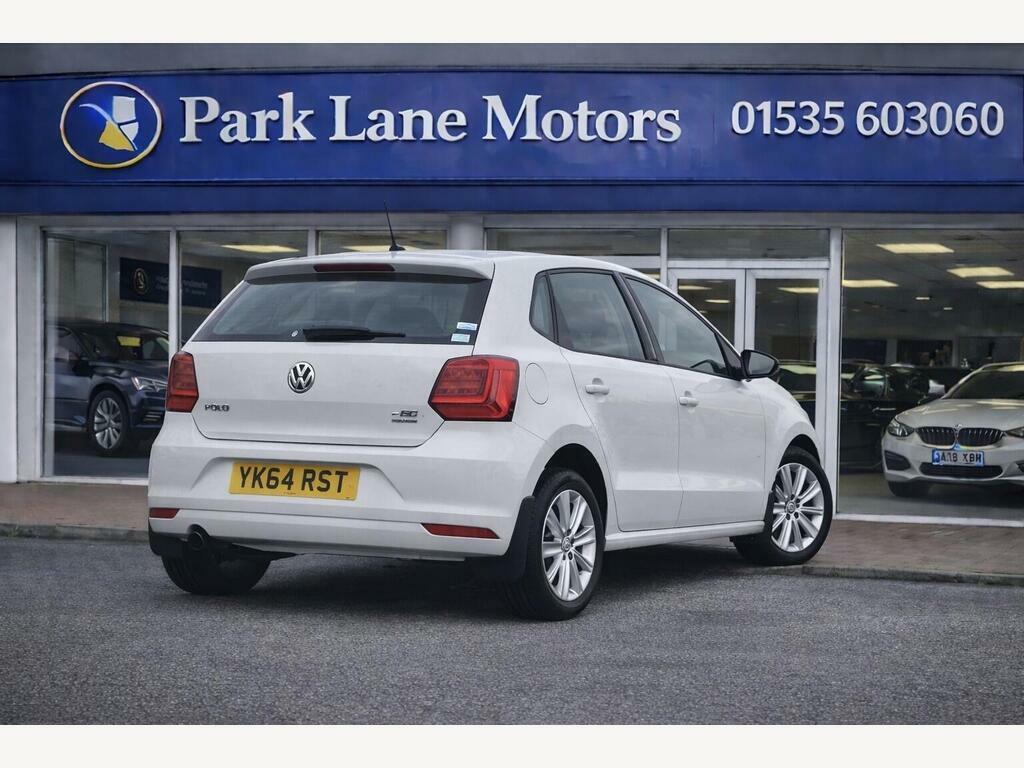 Volkswagen Polo 1.2 Tsi Bluemotion Tech Se Hatchback YK64RST White #5